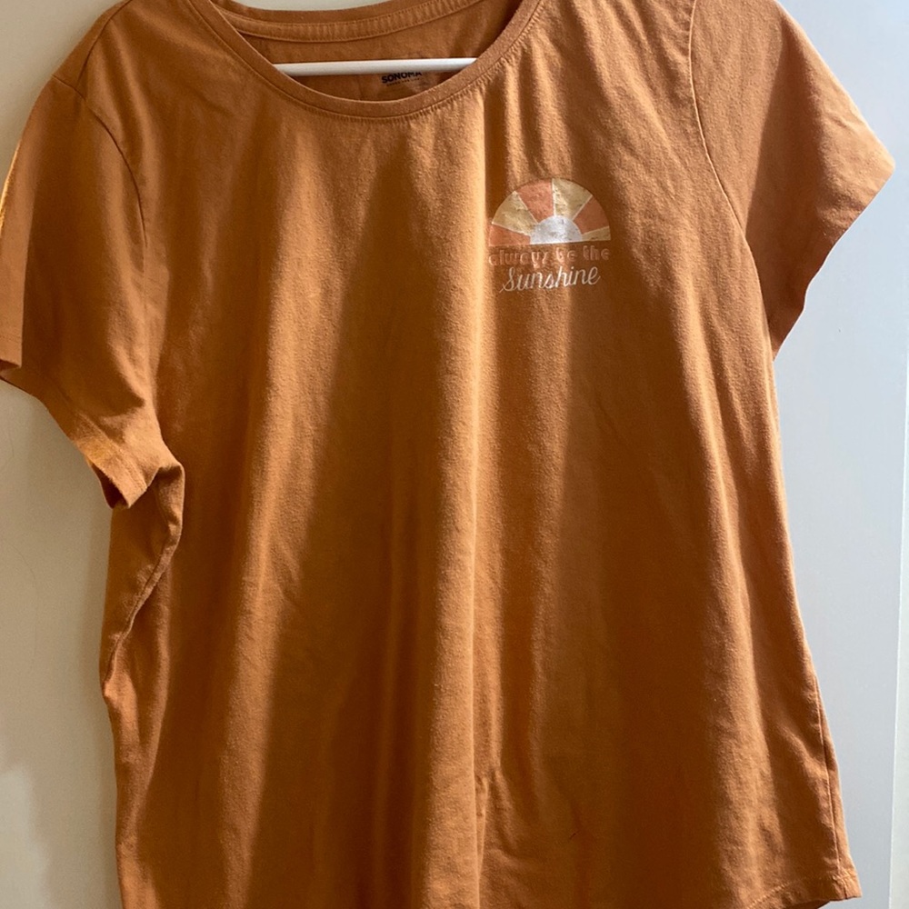 Always be the sunshine (orange) XXL fits like an XL